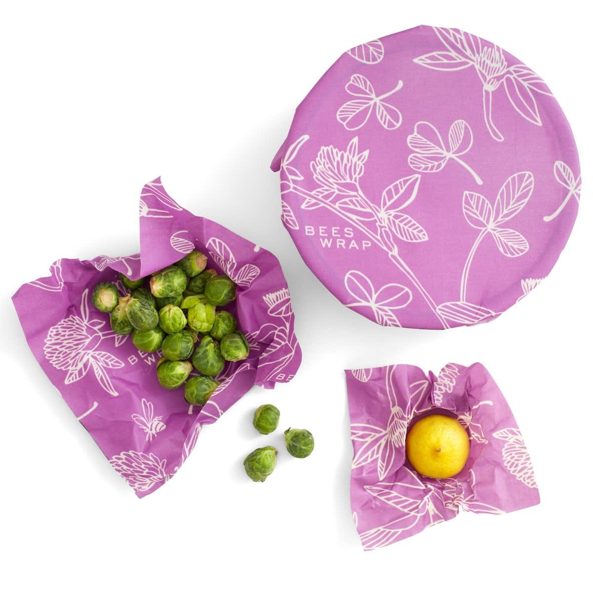 Bee's wrap 3-pack - Mimi's purple
