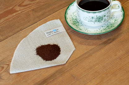 Kaffefilter i lintyg