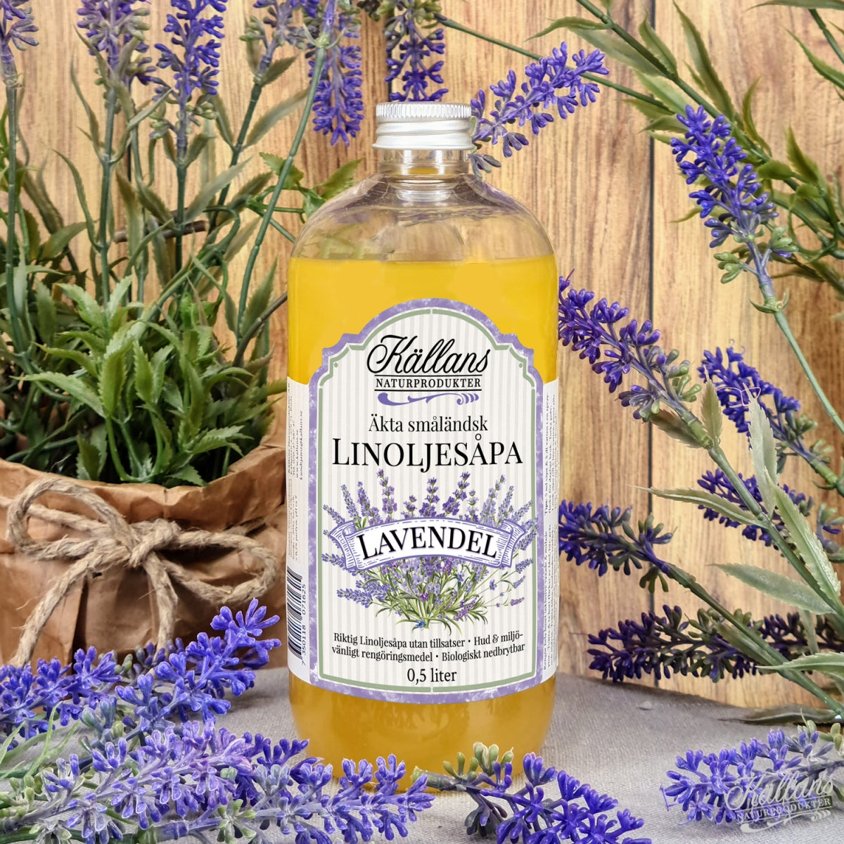 linoljesapa lavendel Källan